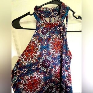 Unique Retro Pattern and Style Floral Summer Dress Vanity Size Small